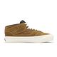 Vans 滑板鞋 Half Cab Reissue 33 男鞋 棕 白 中筒 皮革 抓地 板鞋 運動鞋 VN000CR71M7 product thumbnail 3