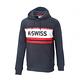 K-SWISS KS Logo Hoodie刷毛連帽上衣-男-黑 product thumbnail 2