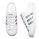 adidas 穆勒鞋 Superstar Mule 女鞋 白 銀 經典 愛迪達 三葉草 貝殼頭 休閒 懶人鞋 FZ2260 product thumbnail 8