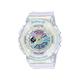 CASIO卡西歐 BABY-G 色彩炫風 炫光錶盤 半透明 冰晶白 雙顯系列 BA-110PL-7A2_43.4mm product thumbnail 2