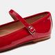 STEVE MADDEN-VINETTA 漆皮圓頭瑪莉珍鞋-紅色 product thumbnail 8