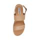 STEVE MADDEN-ST.TROPEZ 涼夏束帶厚底涼鞋-米色 product thumbnail 6