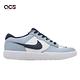 Nike 滑板鞋 SB Force 58 PRM L 男鞋 女鞋 白 藍 皮革 抓地 板鞋 休閒鞋 HJ3489-141 product thumbnail 6