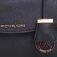 MICHAEL KORS AVA 經典金色LOGO防刮牛皮手提/斜背包(迷你/黑) product thumbnail 5