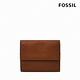 FOSSIL Penrose 真皮扣式零錢袋短夾-咖啡色 SL8288200 product thumbnail 5