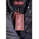 Max Mara 絎縫可拆狐狸皮草連帽黑色繫帶羽絨大衣 product thumbnail 4