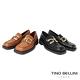 Tino Bellini 義大利進口方頭雙環樂福鞋FYLV034-1(黑色) product thumbnail 5