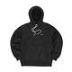 Nike 長袖上衣 Solo Swoosh Fleece Hoodie 男款 黑 內刷毛 連帽 帽T 小勾 DA0316-010 product thumbnail 2