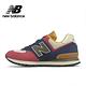 [New Balance]復古運動鞋_中性_藍粉黃_ML574DNY-D楦 product thumbnail 3