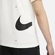 Nike T恤 Swoosh Club Shirts 男款 NSW 運動休閒 勾勾 圓領 基本款 米白 黑 DJ5374110 product thumbnail 7