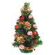 台製迷你1尺(30cm)裝飾綠色聖誕樹(紅寶石金松果系) product thumbnail 2