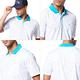 【Lynx Golf】男款吸溼排汗機能織紋布材質滿版扶桑花造型胸袋款短袖POLO衫/高爾夫球衫(三色) product thumbnail 7