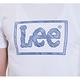 Lee 男款 長框斜線大Logo短袖圓領T恤 白 product thumbnail 8