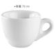 《Pulsiva》Nissa瓷製濃縮咖啡杯(白70ml) | 義式咖啡杯 午茶杯 product thumbnail 3