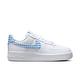 NIKE 休閒鞋 女鞋 運動鞋 AF1 WMNS AIR FORCE 1 07 ESS TREND 白藍格 DZ2784-100 product thumbnail 3