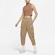 Nike 褲子 NSW Essentials Curve Pants 女款 棕 高腰 寬版 9分褲 DD5984-200 product thumbnail 6