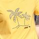 ILEY伊蕾 熱帶風情素色棉柔T恤(黃色；M-XL)1242161226 product thumbnail 3