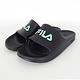 Fila Sleek Slide 1 [4-S355W-003] 男女 拖鞋 涼拖鞋 經典 休閒 防水 輕量 簡約 黑藍 product thumbnail 6