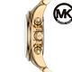 MICHAEL KORS Bradshaw 時間旅人計時女錶 金色不鏽鋼鍊帶 36MM MK6959 product thumbnail 4