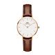 Daniel Wellington DW 手錶 Petite St Mawes 28mm棕色真皮皮革錶 DW00100231 product thumbnail 2