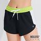 Mollifix 瑪莉菲絲 玩色不設限雙層運動短褲 (白+黑、跑步、訓練褲、瑜珈服) product thumbnail 4