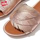 FitFlop SOLA FEATHER SLIDES 一片式簡約涼鞋-女(玫瑰金) product thumbnail 5