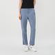 GIORDANO 女裝防潑水日常機能錐形褲 All Day Pants系列 - 31 灰藍 product thumbnail 2