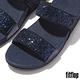 【FitFlop】LULU 經典亮片雙帶涼鞋-女(午夜藍) product thumbnail 5