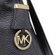 MICHAEL KORS BEDFORD 立體LOGO牛皮斜背水桶包-黑色(中) product thumbnail 6