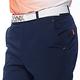【Lynx Golf】男款素面LOGO緹織鬆緊帶造型微縮束口設計平口休閒長褲-深藍色 product thumbnail 6