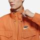 Nike 夾克 NSW Jackets 男款 橘 工裝 外套 立領 拉鍊 按扣 刺繡 復古  DR7833-808 product thumbnail 7