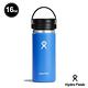 Hydro Flask 16oz/473ml 寬口 旋轉 咖啡蓋 保溫瓶 青鳥藍/櫻花粉 高保冰 保冷 保溫 大口徑 咖啡瓶 咖啡杯 product thumbnail 4