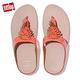 【FitFlop】FINO JUNGLE LEAF TOE-POST SANDALS熱帶葉飾夾腳涼鞋-女(珊瑚粉) product thumbnail 4