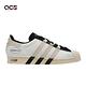 Adidas 休閒鞋 Superstar 男鞋 白 奶油底 黑 貝殼頭 解構 經典鞋 GX6025 product thumbnail 6