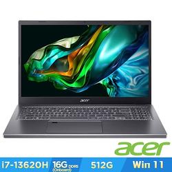 Acer 宏碁 Aspire 5 A515-58M-74M4 15吋筆電(i7-13620H/16GB/512GB/Win11)