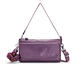 Kipling 光澤迷霧紫翻蓋肩背側背包-VECKA STRAP product thumbnail 6