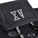 A|X ARMANI EXCHANGE 銀色鉚釘字母LOGO圖騰手提肩背托特包(黑) product thumbnail 9