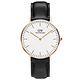 Daniel Wellington DW 手錶 Classic Sheffield 36mm爵士黑真皮皮革錶 DW00100036 product thumbnail 2