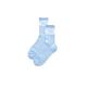 FILA 素色格紋造型中筒襪-淺藍 SCY-1301-SB product thumbnail 2