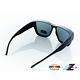 Z-POLS 加大方框套鏡 頂級消光霧黑框搭Polarized偏光黑抗UV400包覆式太陽眼鏡(有無近視皆可用) product thumbnail 6