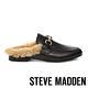 STEVE MADDEN-JILL 毛絨低跟穆勒鞋-黑色 product thumbnail 3