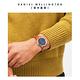 Daniel Wellington DW CLASSIC MULTI EYE 40mm  小三針極光藍棕色皮革錶-玫瑰金框 product thumbnail 3