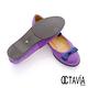 OCTAVIA - 麂絨漾彩 平結平底娃娃鞋 - 渲紫 product thumbnail 5