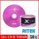 RITEK錸德 52x CD-R 700MB X版/50片裸裝 product thumbnail 2