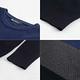 Hang Ten - 男裝 - 色塊橫紋針織毛衣 - 藍 product thumbnail 2