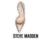 STEVE MADDEN-LESSONS1 素面尖頭側空高跟鞋-蛇皮金 product thumbnail 6
