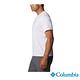 Columbia 哥倫比亞 男款-快排短袖上衣-白色 UAE14190WT / S23 product thumbnail 3
