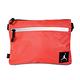 Nike 斜背包 Jordan Shoulder Bag 喬丹 飛人 外出 小包 穿搭推薦 反光 橘 黑 JD2123010GS002 product thumbnail 2