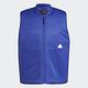 Adidas M New Puff Vest HN1931 男 運動背心 羽絨背心 防風 防潑水 保暖 舒適 藍 product thumbnail 4