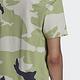Adidas Camo Aop [HC7188] 男 短袖 上衣 T恤 經典 休閒 國際版 棉質 迷彩 綠 product thumbnail 6
